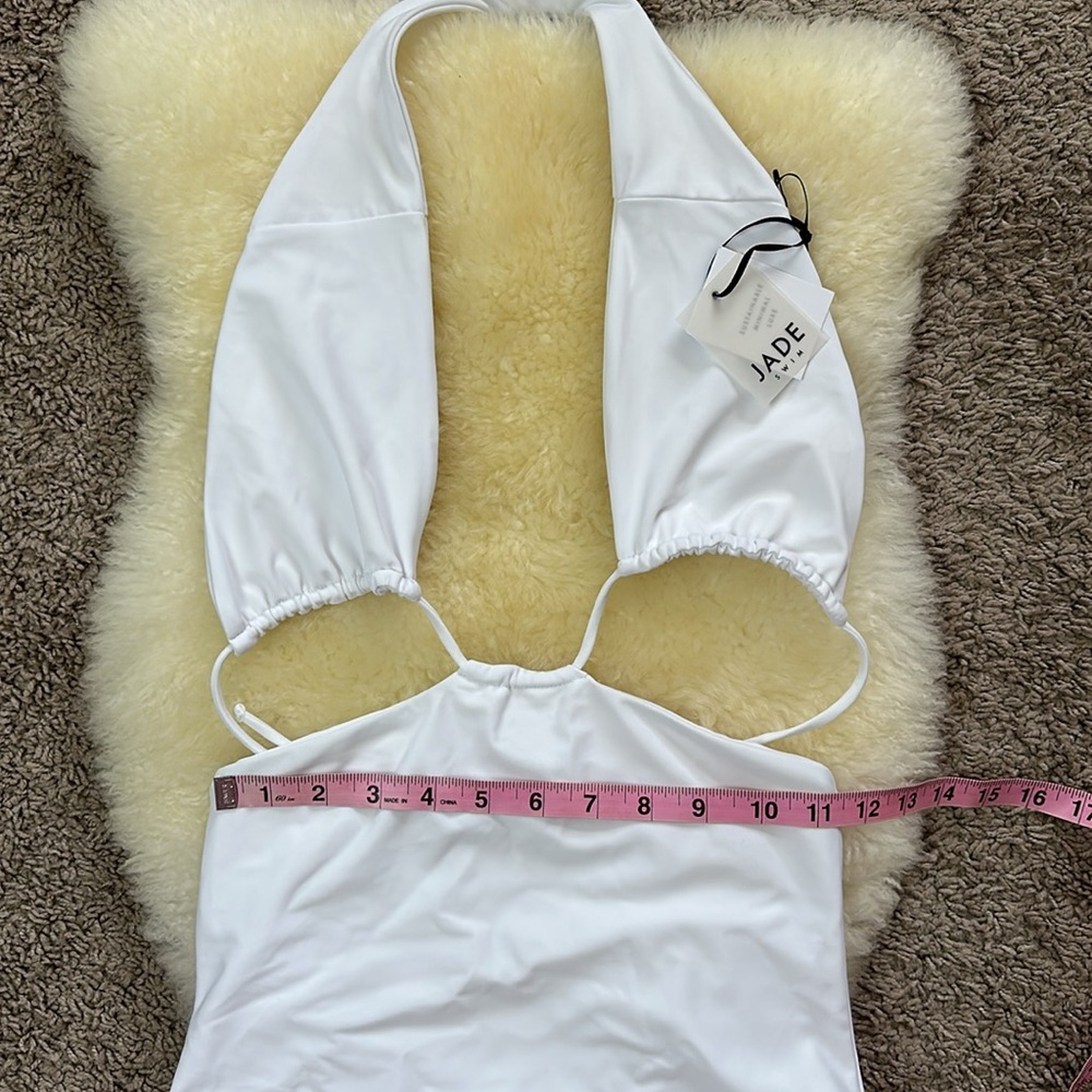 NWT JADE SWIM Layla Cut-out One-piece Swimsuit - Picture 8 of 16